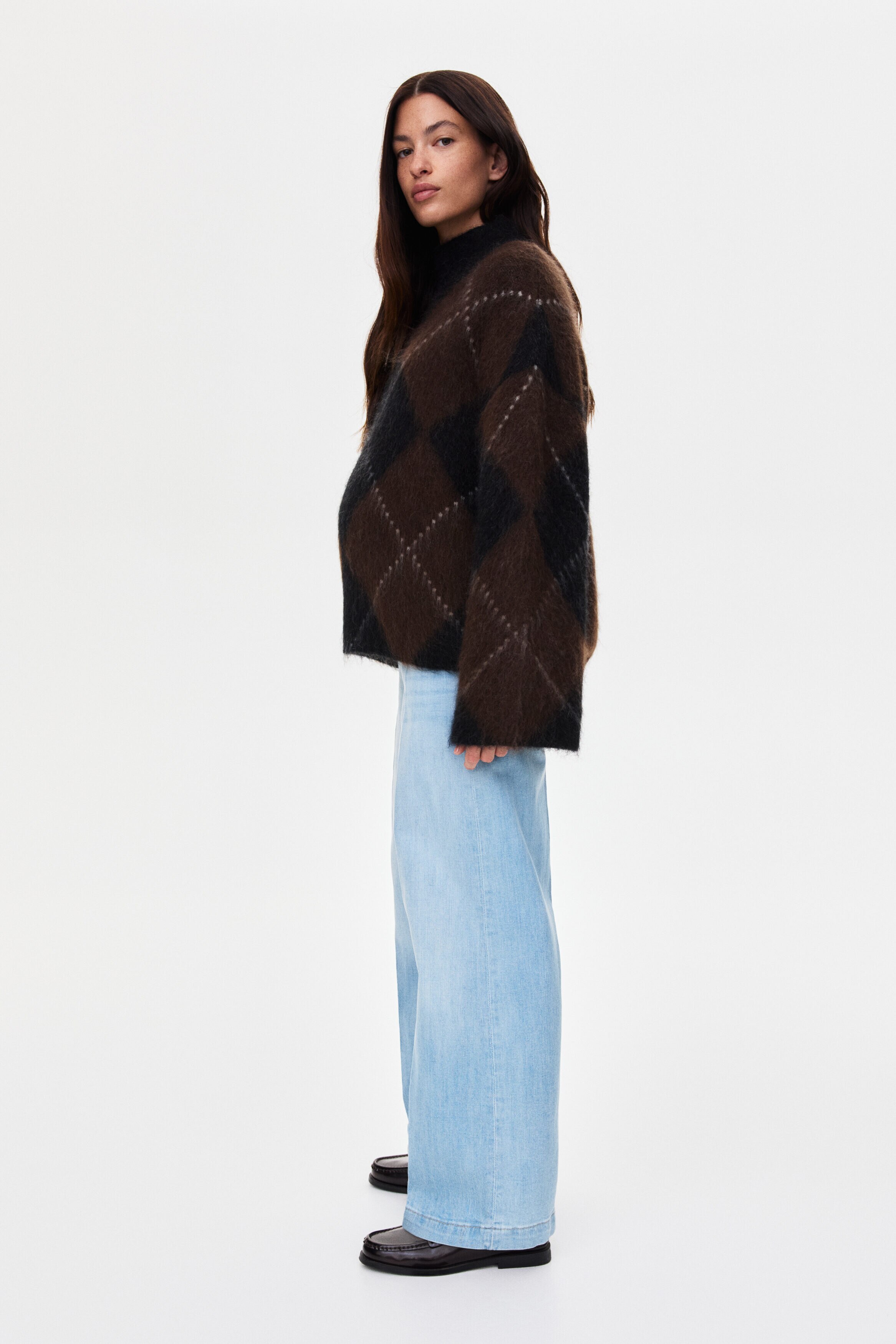 MAMA Wide Leg Jeans