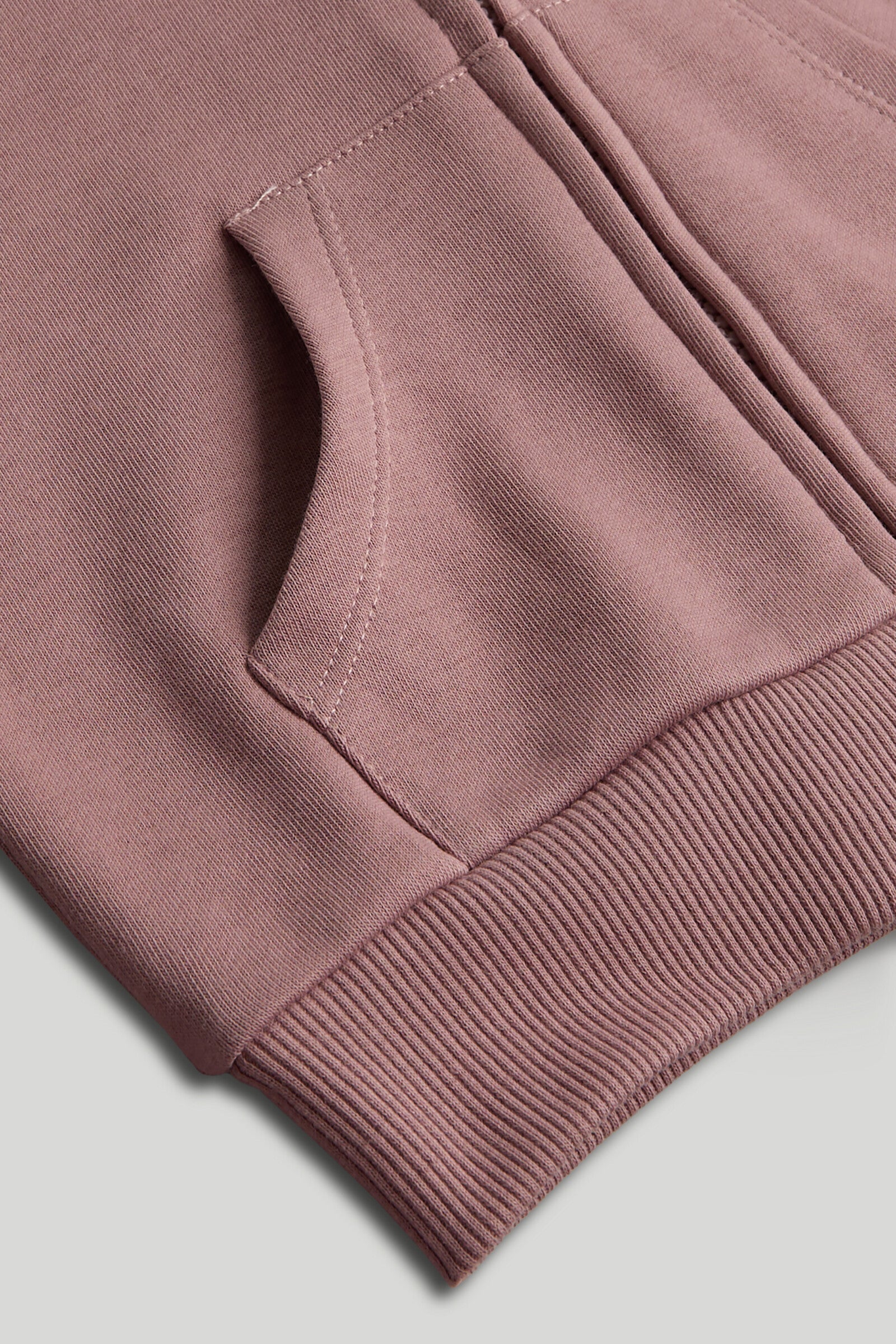 Pink Zip-Up Hoodie and T-Shirt Set