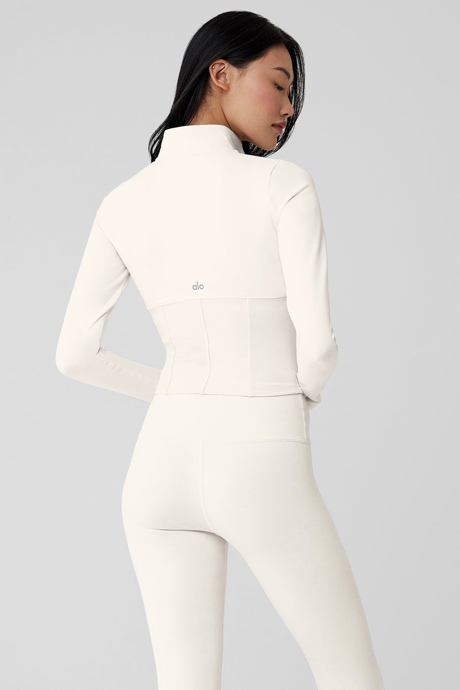 Buy Airbrush Corset Full Zip Jacket online | Alo Yoga Kuwait