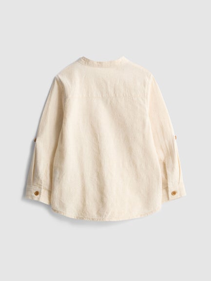 Long Sleeve Grandad Shirt