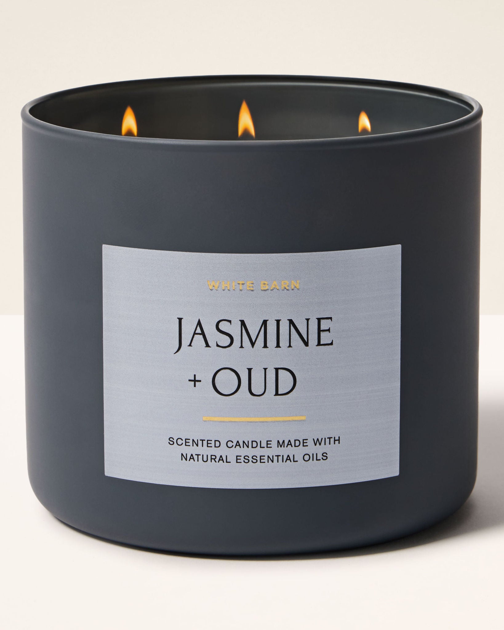 Bath & Body Works Jasmine & Oud 3-Wick Candle