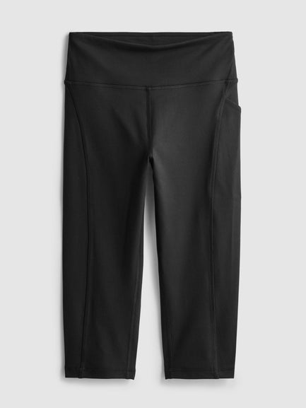 High Waisted Active Capri Leggings