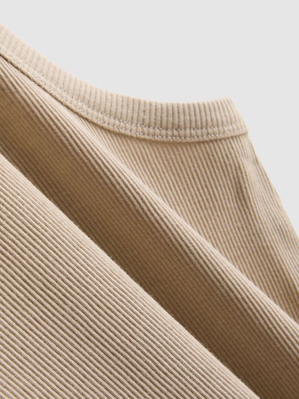 Ribbed Vest Shirt