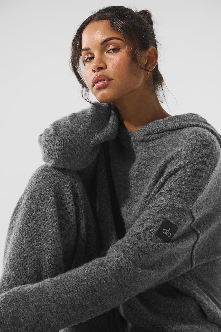 スウェット・トレーナー [Alo Yoga] New Class Cashmere Hoodie New Class Cashmere Hoodie | Alo Yoga Qatar
