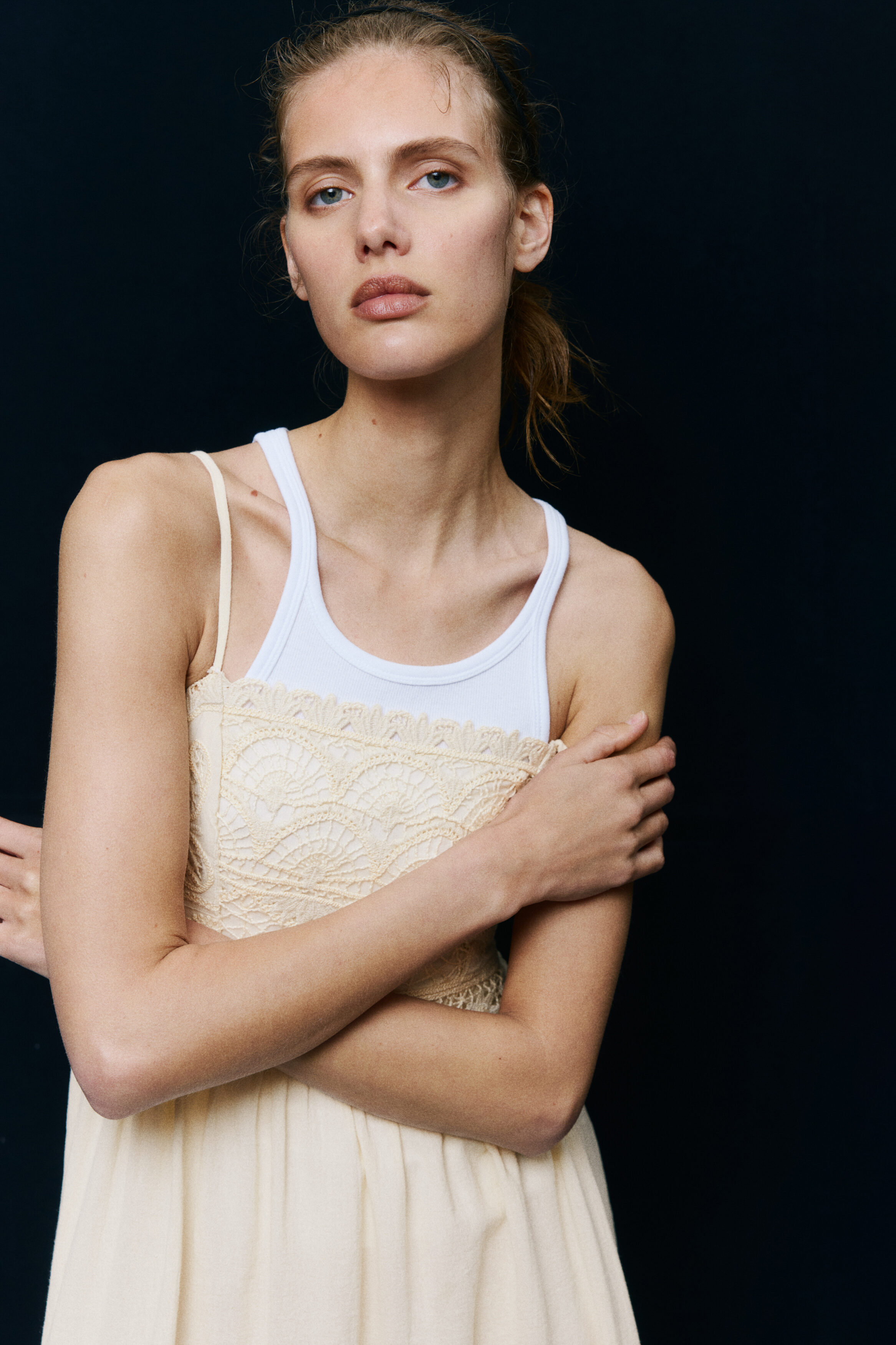Cotton strappy dress