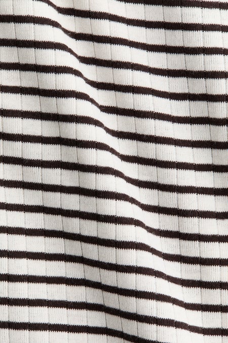 Ribbed drawstring trousers