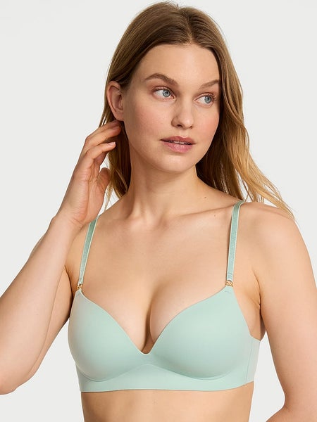 Dream Angels Smooth Wireless Push-Up Plunge Bra