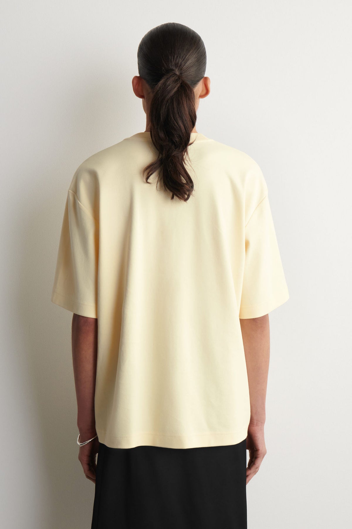 OVERSIZED T-SHIRT — Yellow dusty light