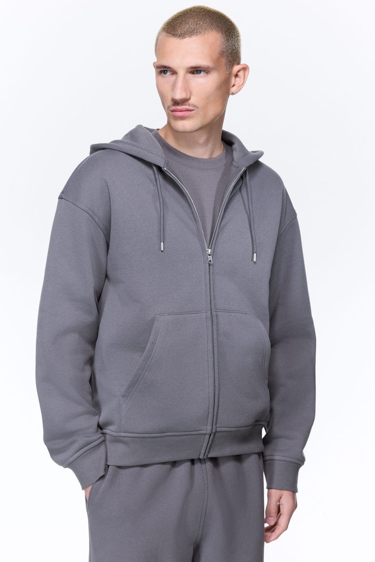Loose Fit Zip-through hoodie