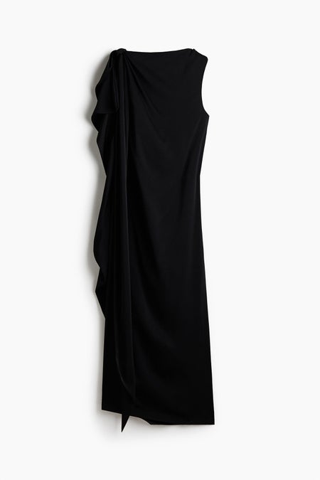 Tie-detail dress