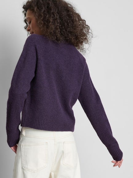 Knitted V-Neck Cardigan