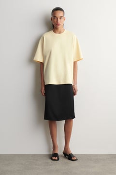 OVERSIZED T-SHIRT — Yellow dusty light 2