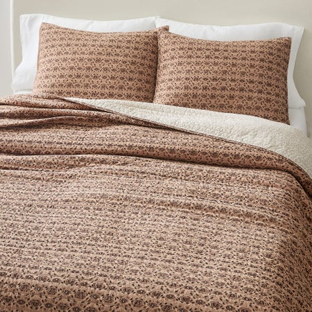Gemma Reversible Print Mix Quilt & Shams