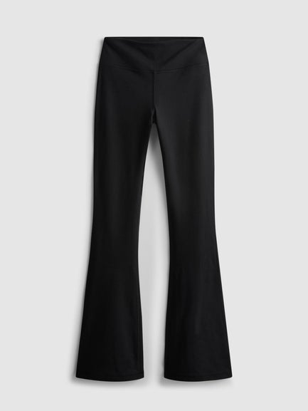 High Waisted Flared Active Leggings