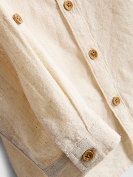 Long Sleeve Grandad Shirt