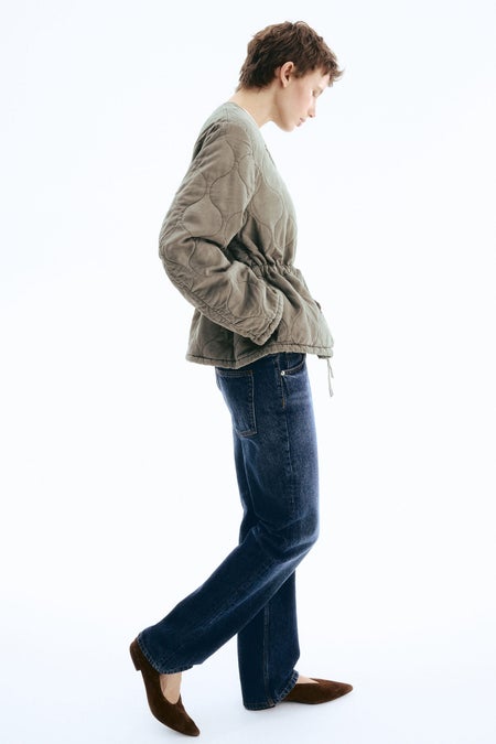 Quilted twill jacket