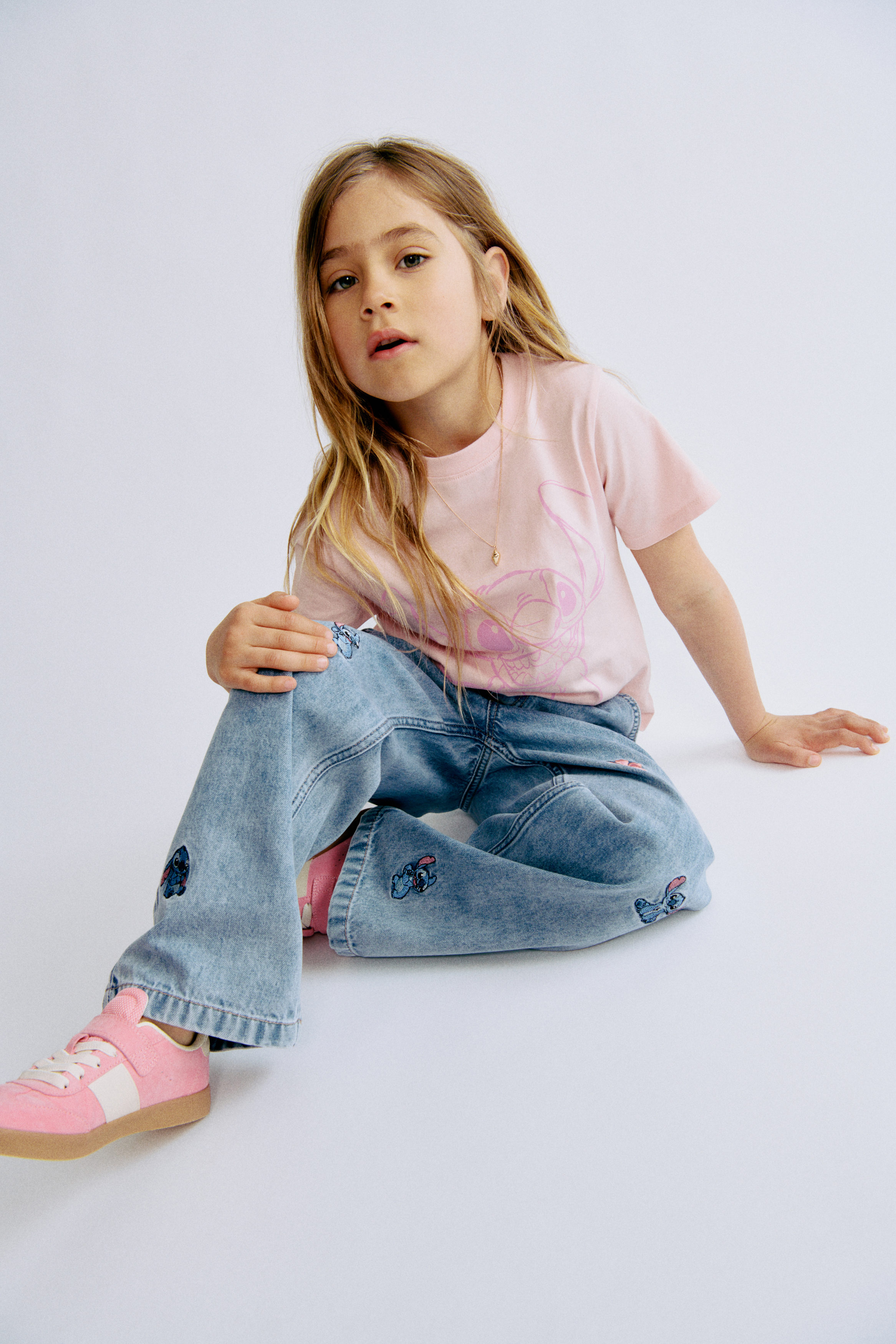 H&M Motif-detail wide leg jeans price in Dubai, UAE Compare Prices