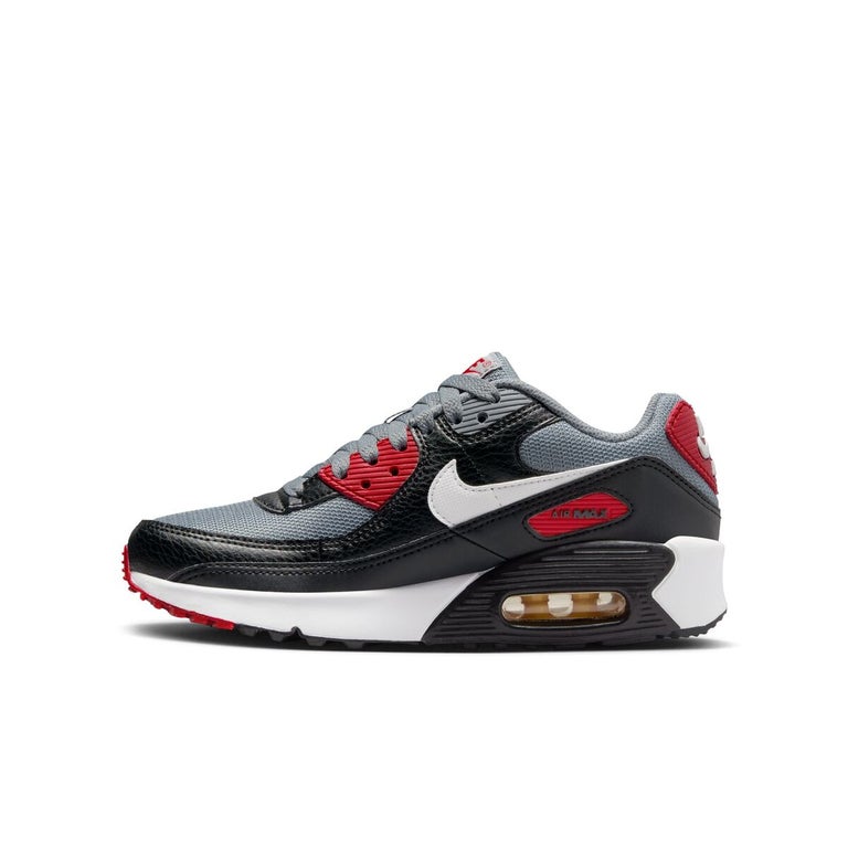 Black Red Air Max Grade School Nike Air Max 90 Grade School Shoes