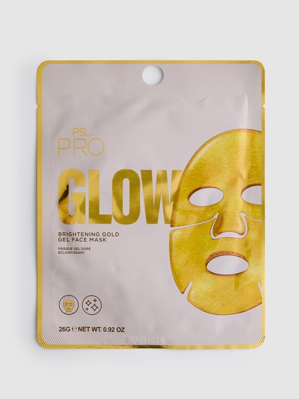 PS... Pro Glow Brightening Gold Gel Face Mask