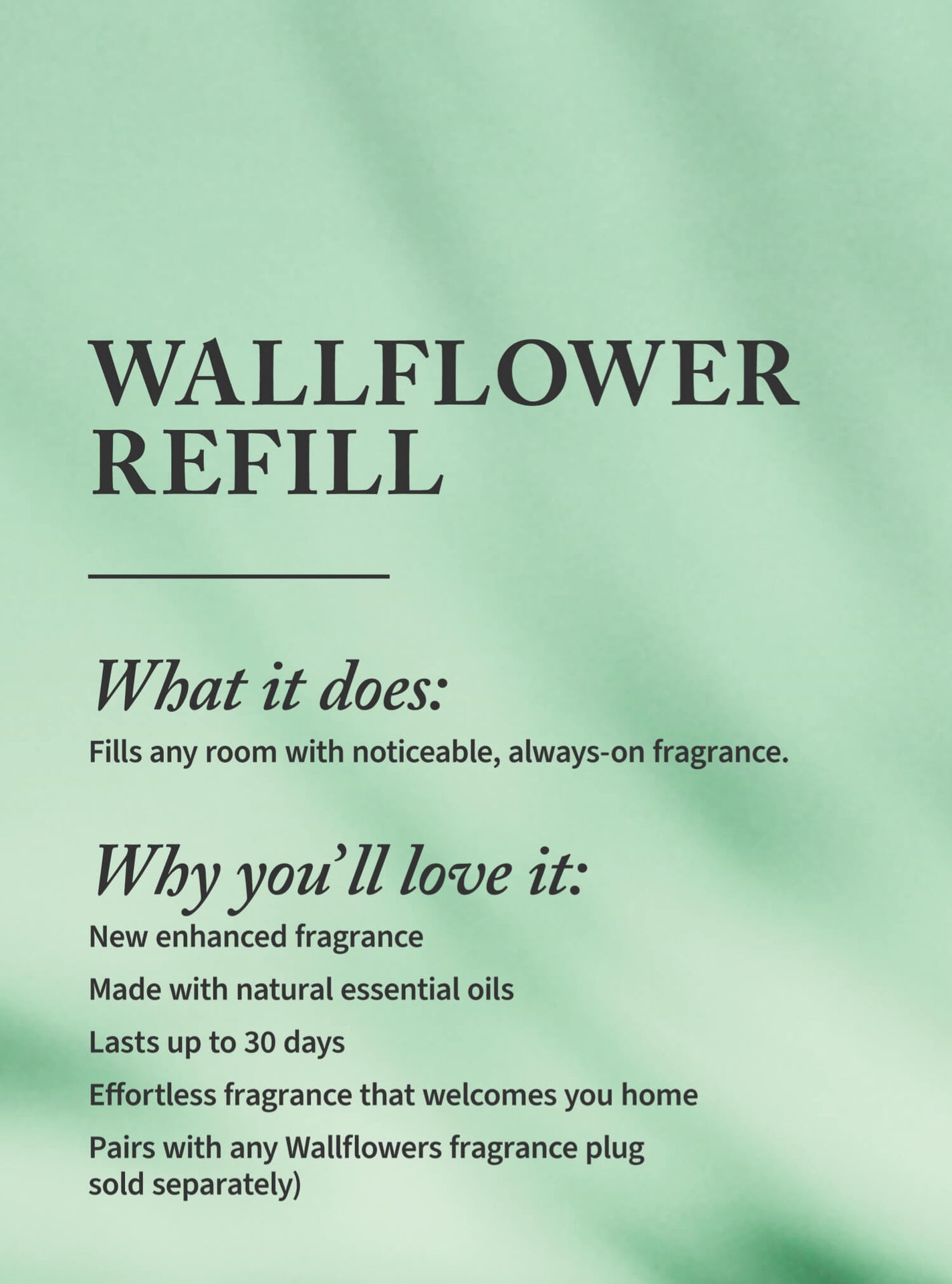 In the Stars Wallflowers Fragrance Refill