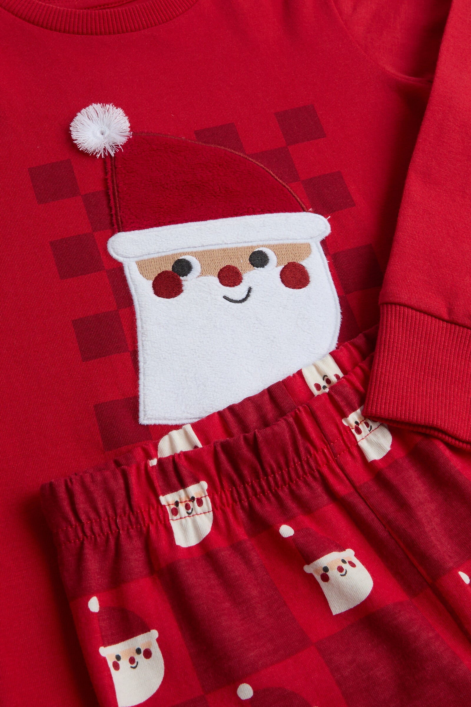 Red Festive Santa Pyjamas